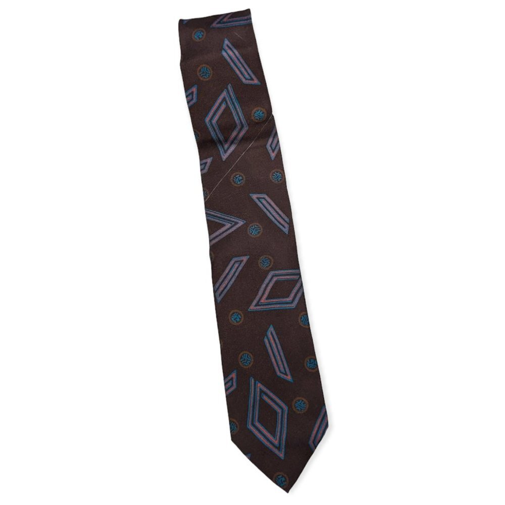 Italian Luciano Barbera Silk Tie NWT